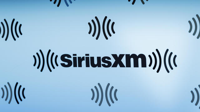Detail view of SiriusXM logo at SiriusXM Studios on June 21, 2023 in Nashville, Tennessee. 