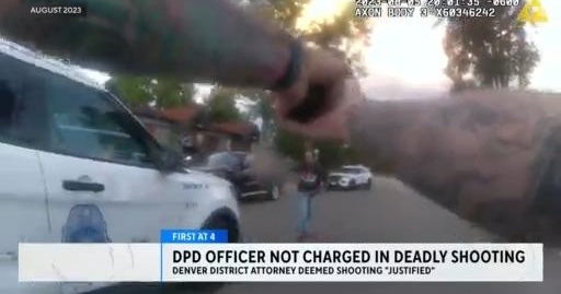 Denver police officers cleared in deadly shooting of man who charged ...