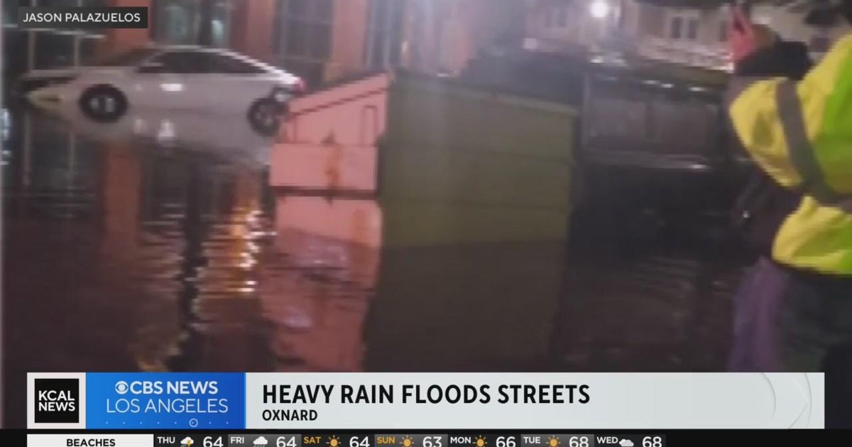 Oxnard residents bracing for second round of heavy rain CBS Los Angeles