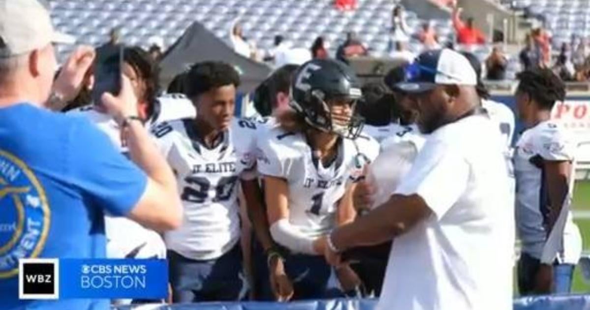 Dorchester Eagles celebrate Pop Warner National Championship win CBS