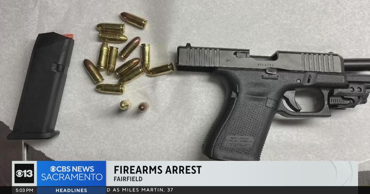 Fairfield woman arrested on weapons charges