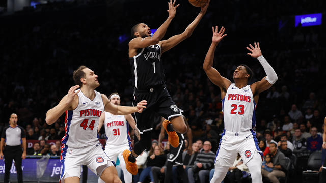 Pistons Nets Basketball 