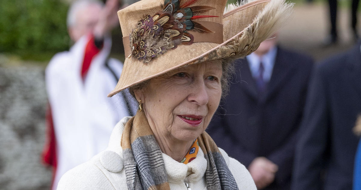 Princess Anne, King Charles III's sister, hospitalized with concussion
