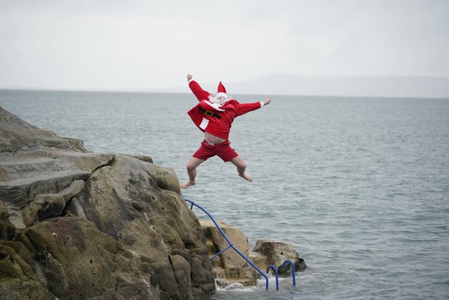 Christmas Day swim - Dublin 