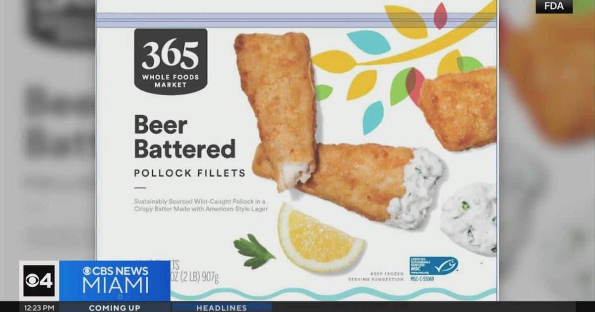 Whole Food items fish fillets recalled owing to allergen