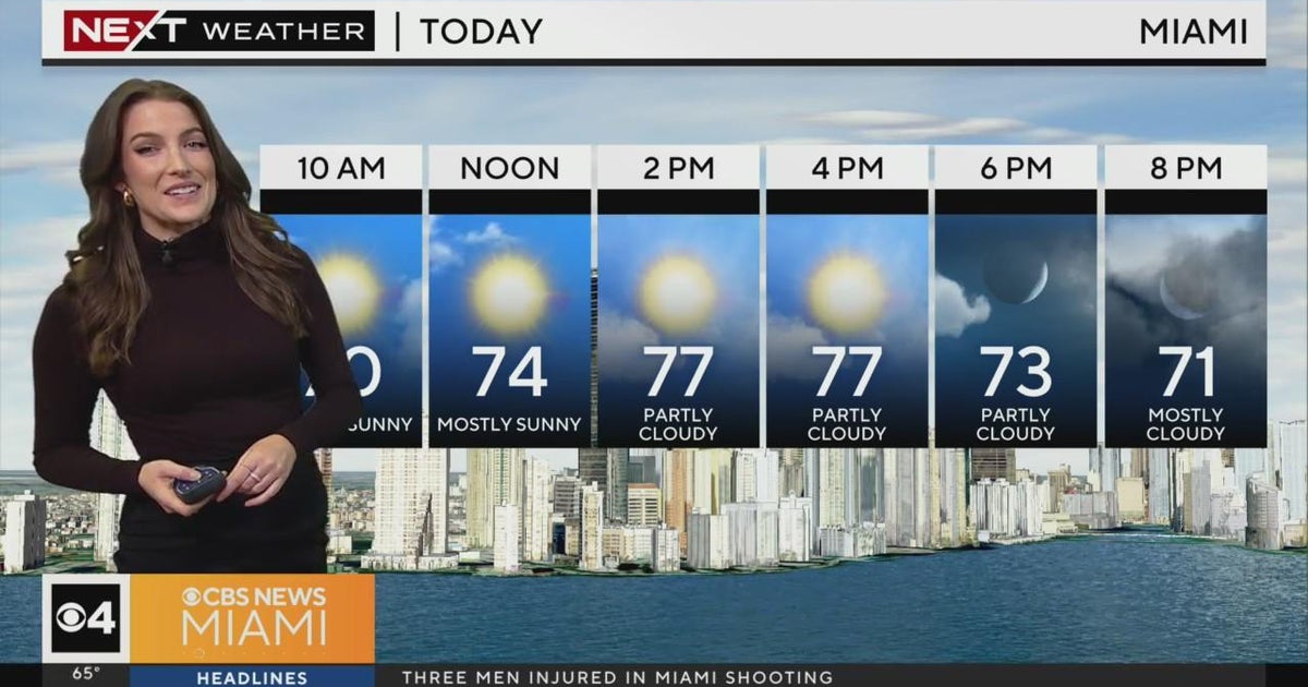 Miami Weather for Wednesday 12/27/2023 7AM - CBS Miami