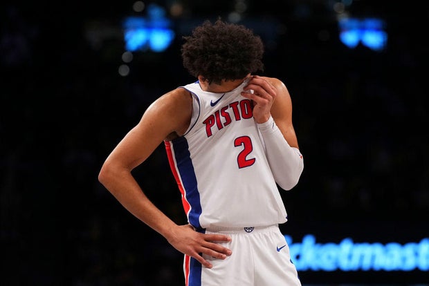 Detroit Pistons v Brooklyn Nets