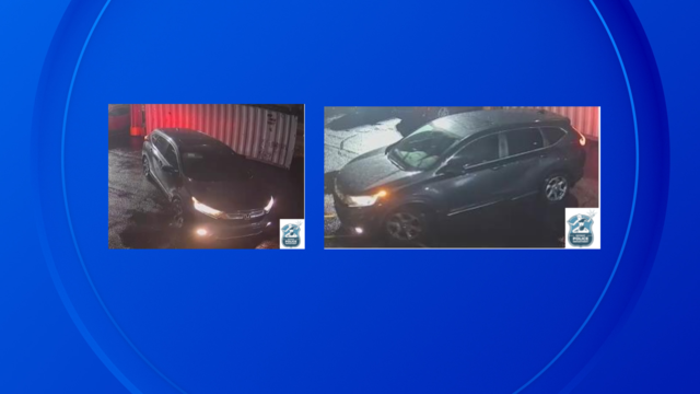 Suspect vehicle break-ins 