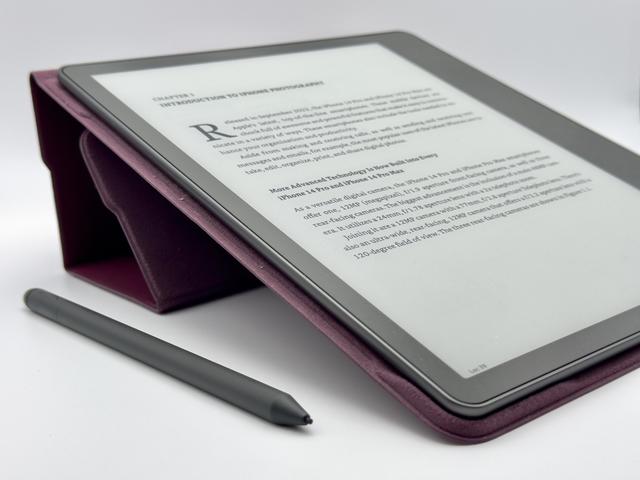 Kindle Scribe review: A slick but limited e-reader
