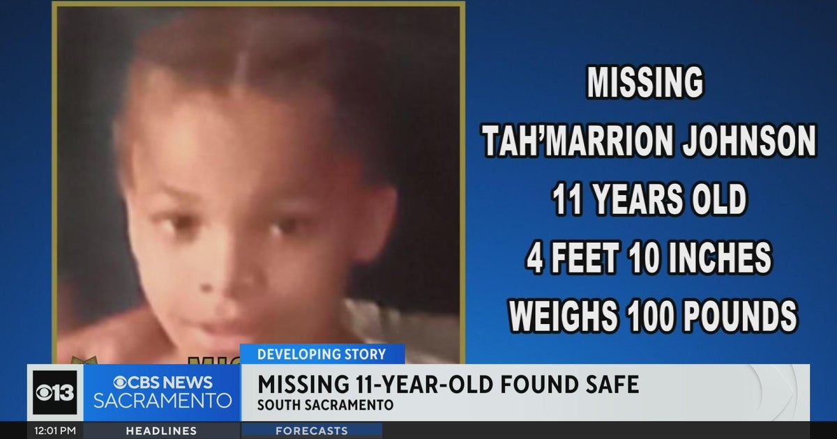 Missing 11-year-old in Sacramento County found safe