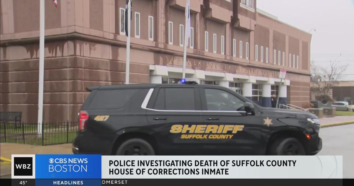 Suffolk County House of Corrections inmate dies after 