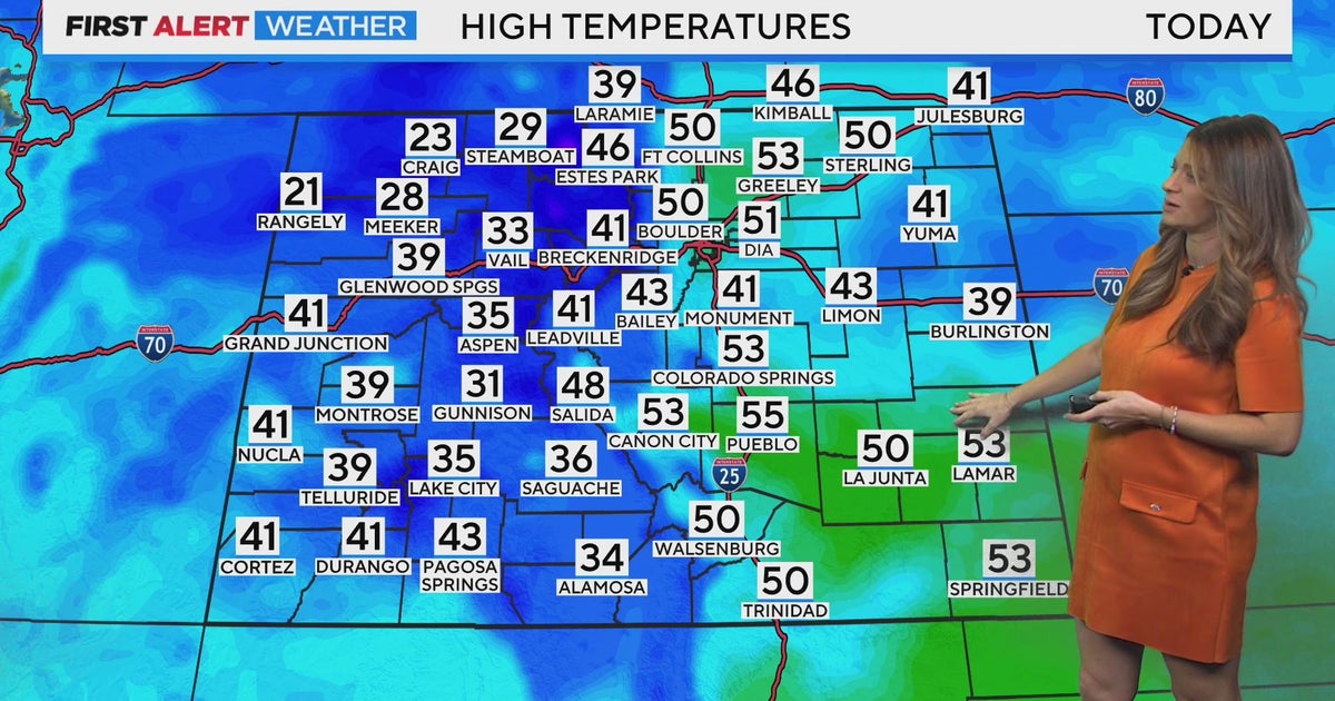 Colorado weather: Warmer and dry to end the year - CBS Colorado