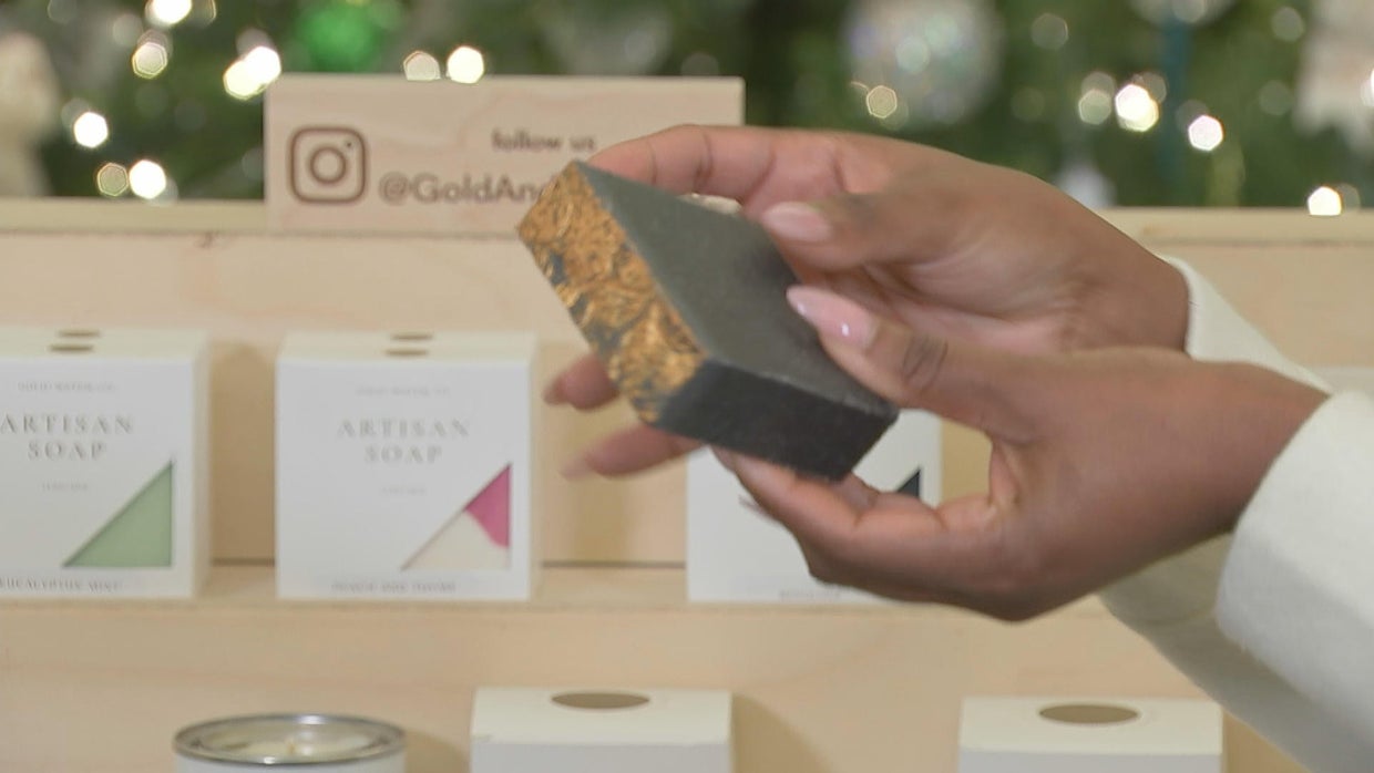 Black-owned soap and bath shop Gold and Water Co. is a reference to ...