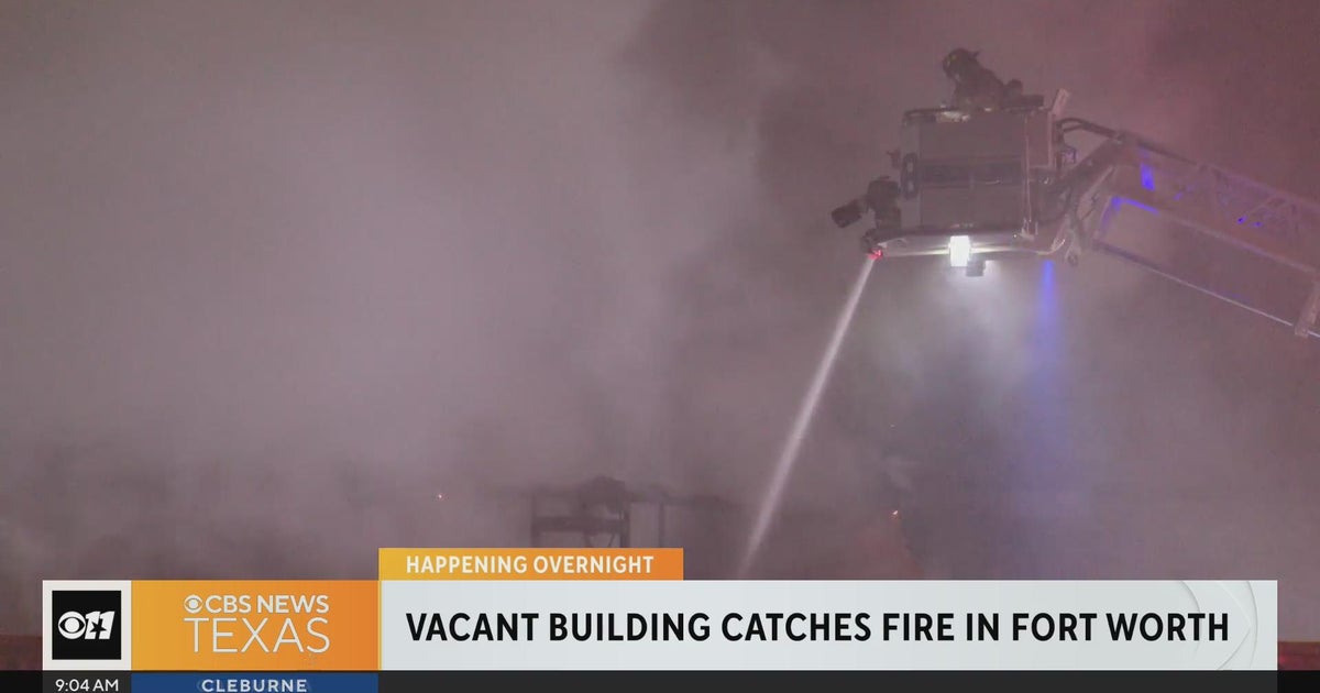 Fort Worth firefighters work for hours to put out fire at vacant ...