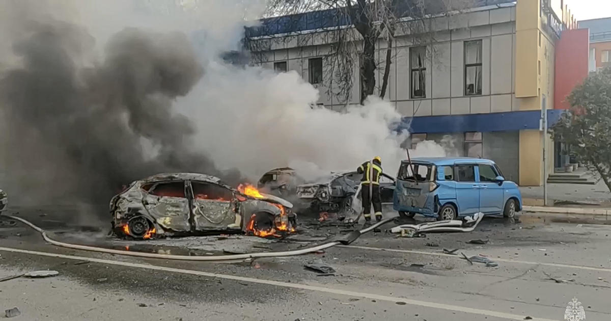 Shelling kills 14 in Russia's city of Belgorod, including 2 children, officials say