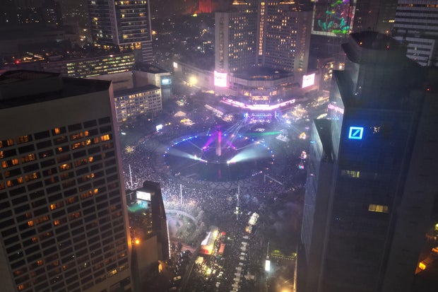 New Year's Eve in Jakarta