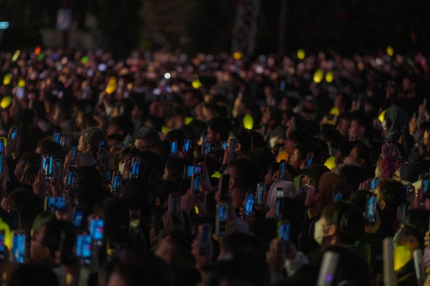 New Year's Eve celebration in Taiwan