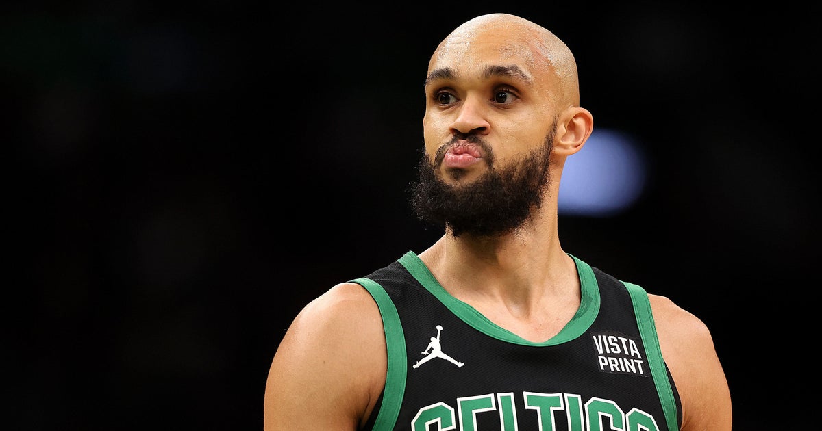 Asked about his All-Star chances, Derrick White says he's just happy to be with the Celtics - CBS Boston