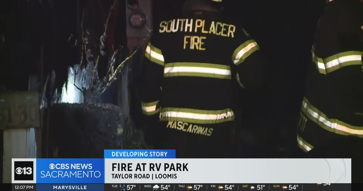 Fire at Loomis RV park under investigation