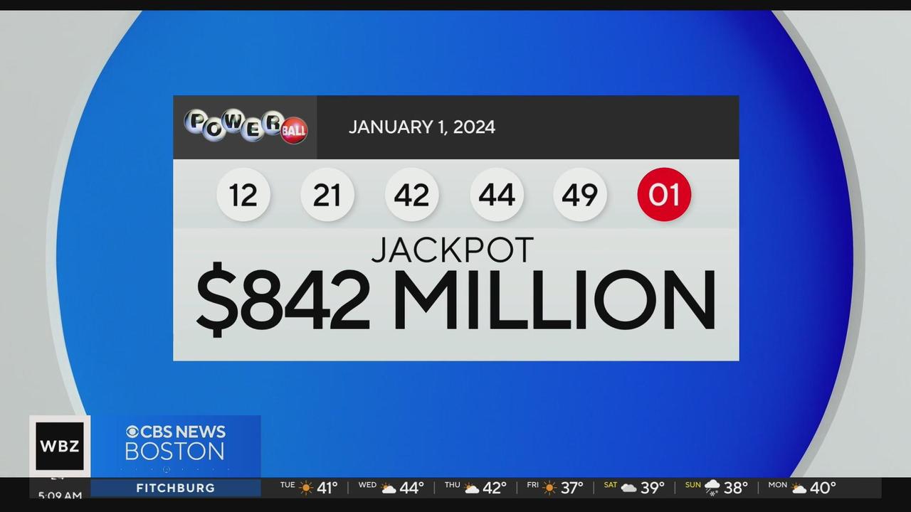Powerball $842.4 million winning ticket sold in Michigan - CBS Boston