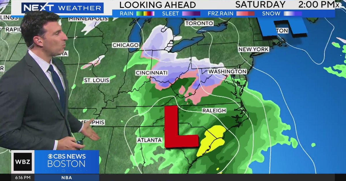 Next Weather: WBZ Evening Forecast For January 2 - CBS Boston