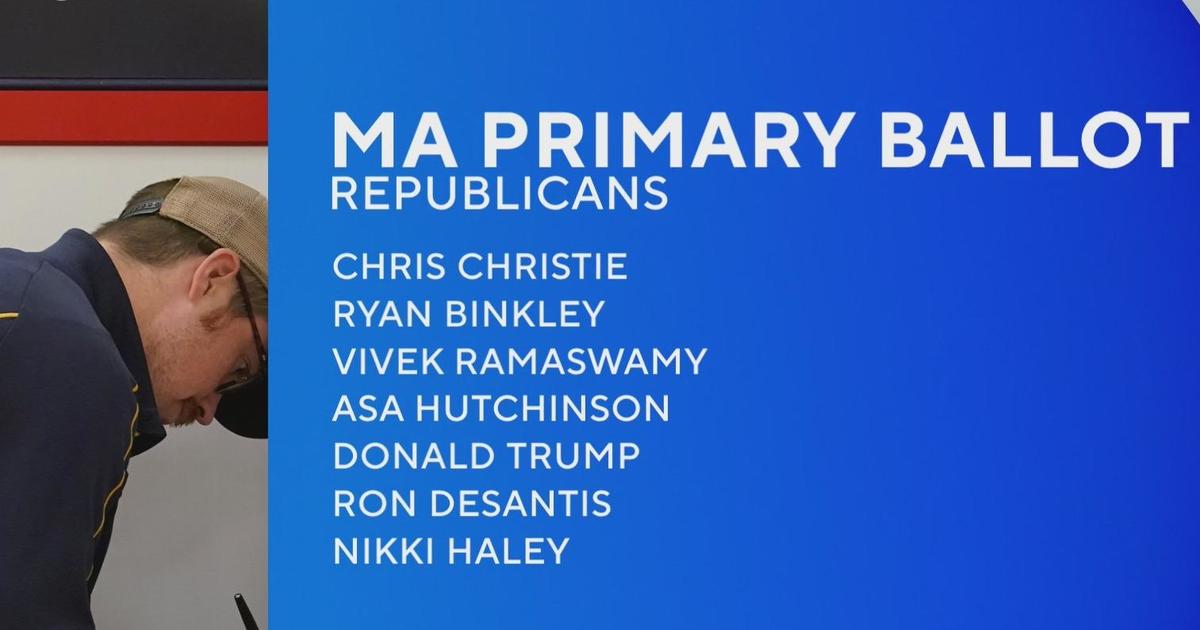 Massachusetts presidential primary ballot order revealed CBS Boston