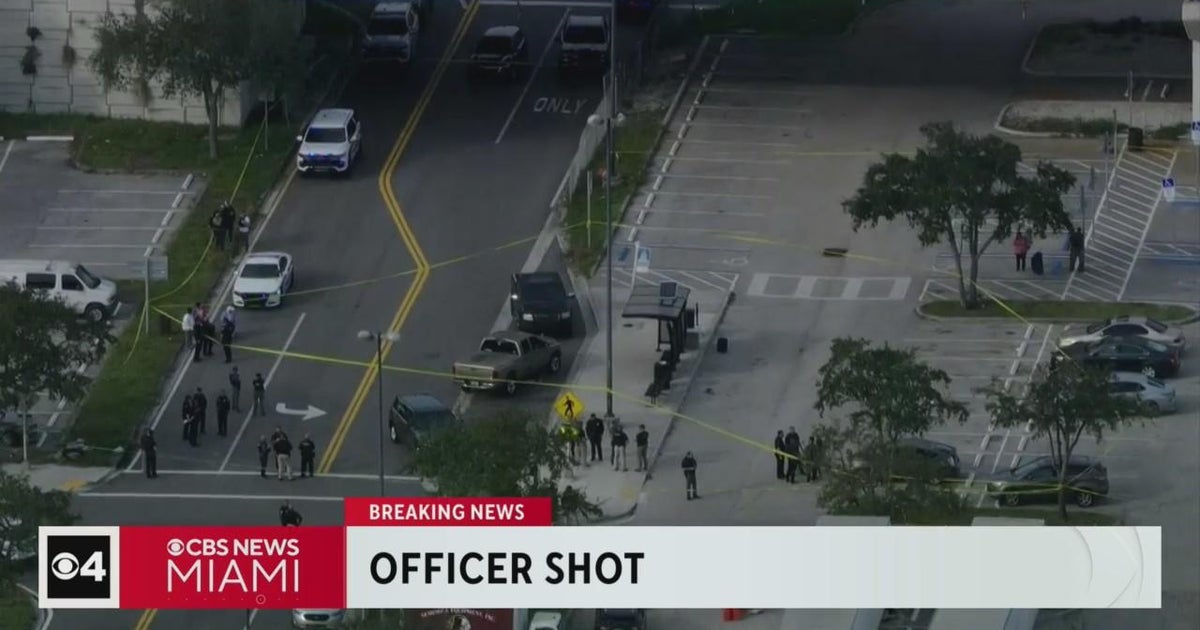 Sunrise officer, suspect shot in Fort Lauderdale - CBS Miami