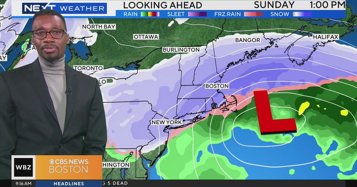 Next Weather: WBZ mid-morning forecast for January 3, 2023