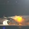 Japanese Airlines plane bursts into flames after collision with coast guard plane