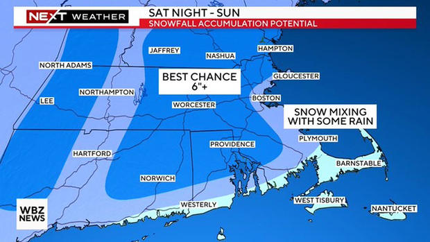 Snow chances Massachusetts 