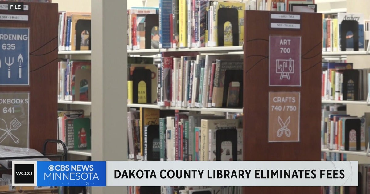 Dakota County Library drops late fees - CBS Minnesota