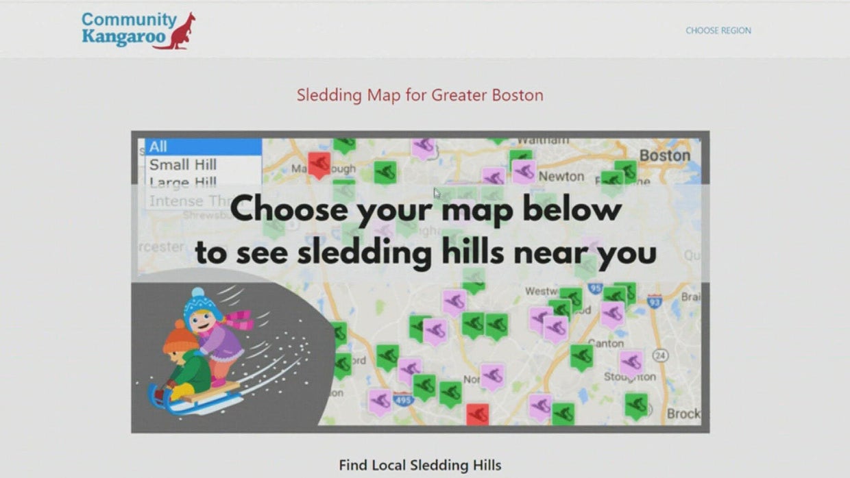 Massachusetts moms group creates list of best places to go sledding in ...