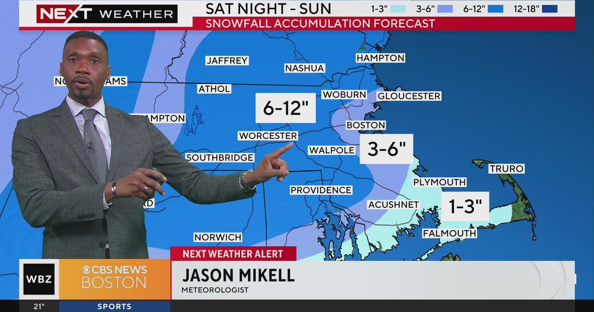 Next Weather: WBZ mid-morning forecast for January 5, 2024