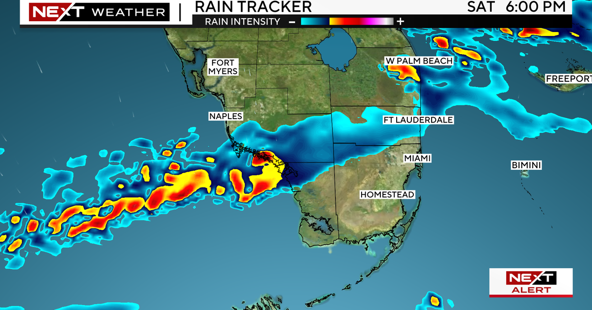 Cold front to deliver rain and storms through South Florida Saturday afternoon Cold front to deliver rain and storms through South Florida Saturday afternoon