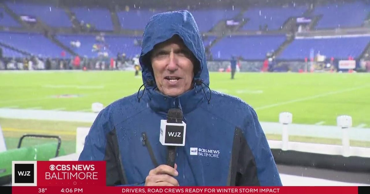 Ravens prepare for clash with Steelers in messy weather - CBS Baltimore