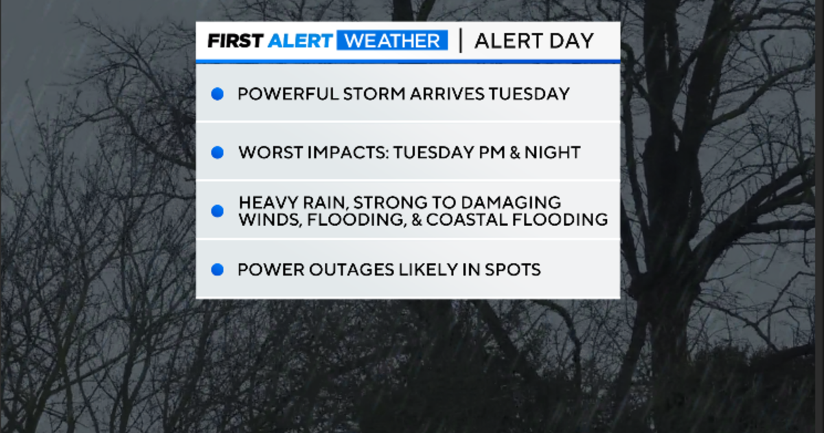 Maryland Weather: Tuesday’s alert for a high-impact Maryland storm