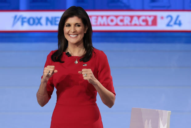 Fox News Hosts Town Hall With GOP Presidential Candidate Nikki Haley In Des Moines, Iowa 