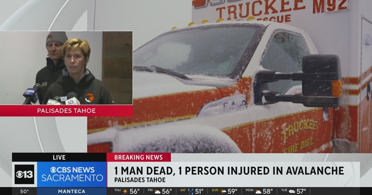 Authorities hold press conference on avalanche that killed 1 person at Palisades Tahoe