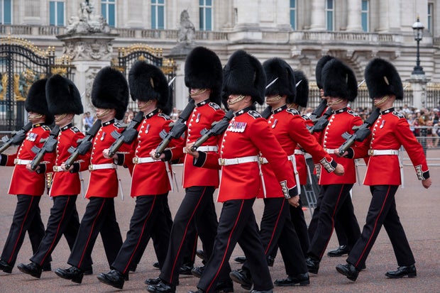 Changing Of The Guard In London