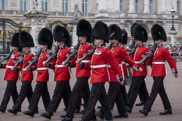 Changing Of The Guard In London 