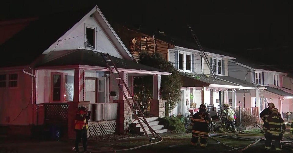 2alarm fire in Upper Darby damages 3 homes CBS Philadelphia