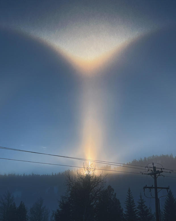 Spectacular "Cosmic Chalice" over Olympic Valley 