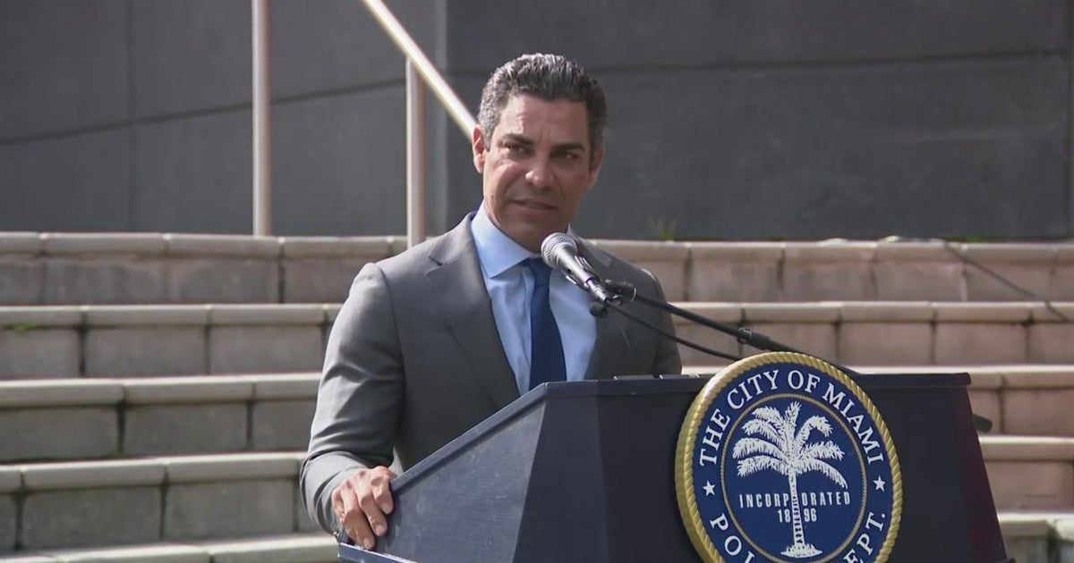 Miami Mayor Francis Suarez announces history drop in violent crime