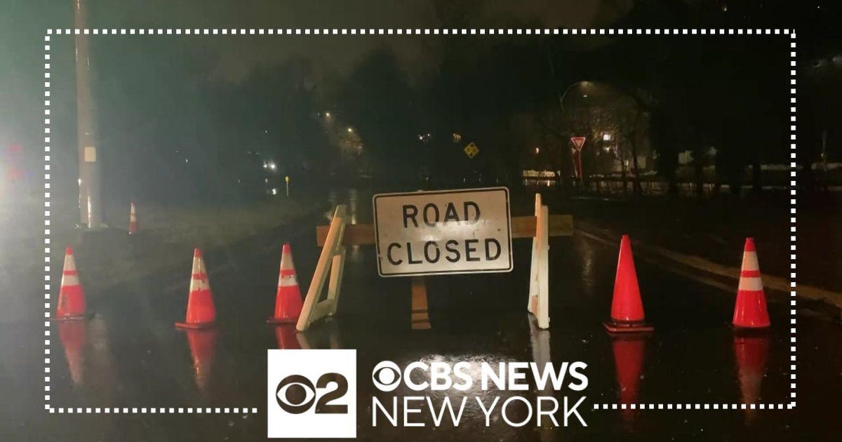 Storm floods Bronxville streets CBS New York