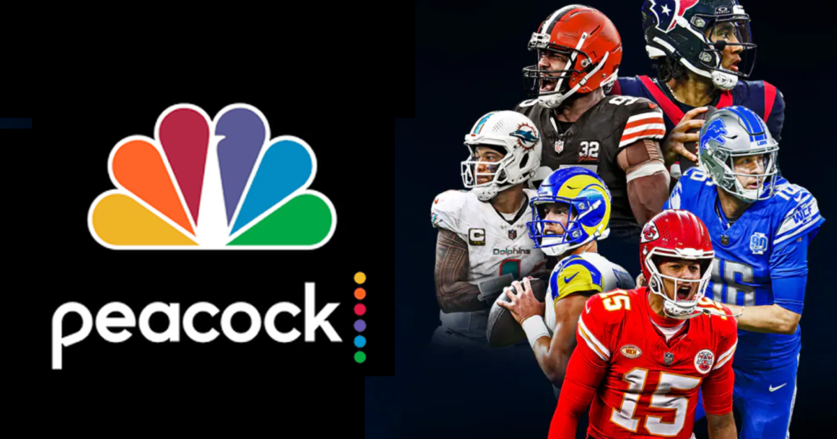 Score 50 Off a Year’s Subscription to Peacock for NFL Wild Card