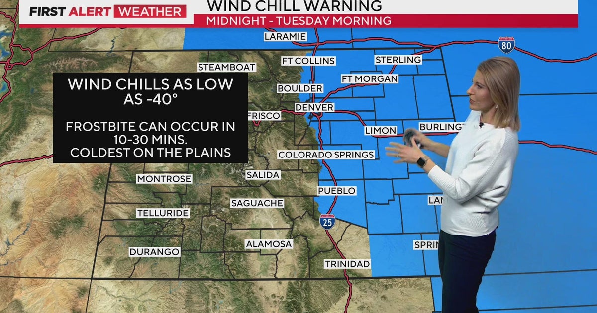Frigid Temps, More Mountain Snow Ahead CBS Colorado