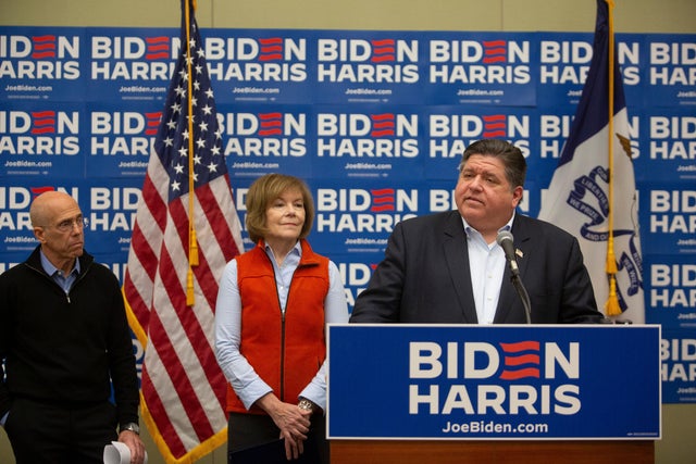 Biden-Harris 2024 Campaign Hold News Conference Ahead of Iowa Caucus 