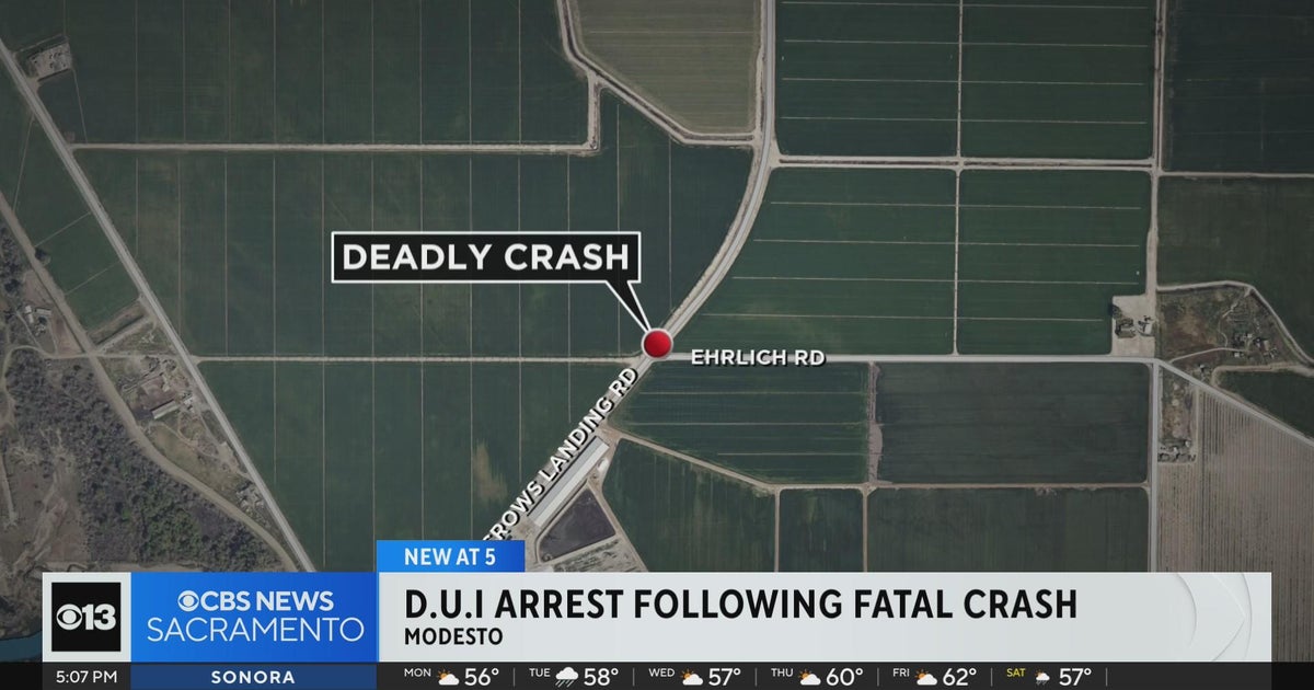 Motorcyclist killed in Stanislaus County crash, driver arrested for DUI