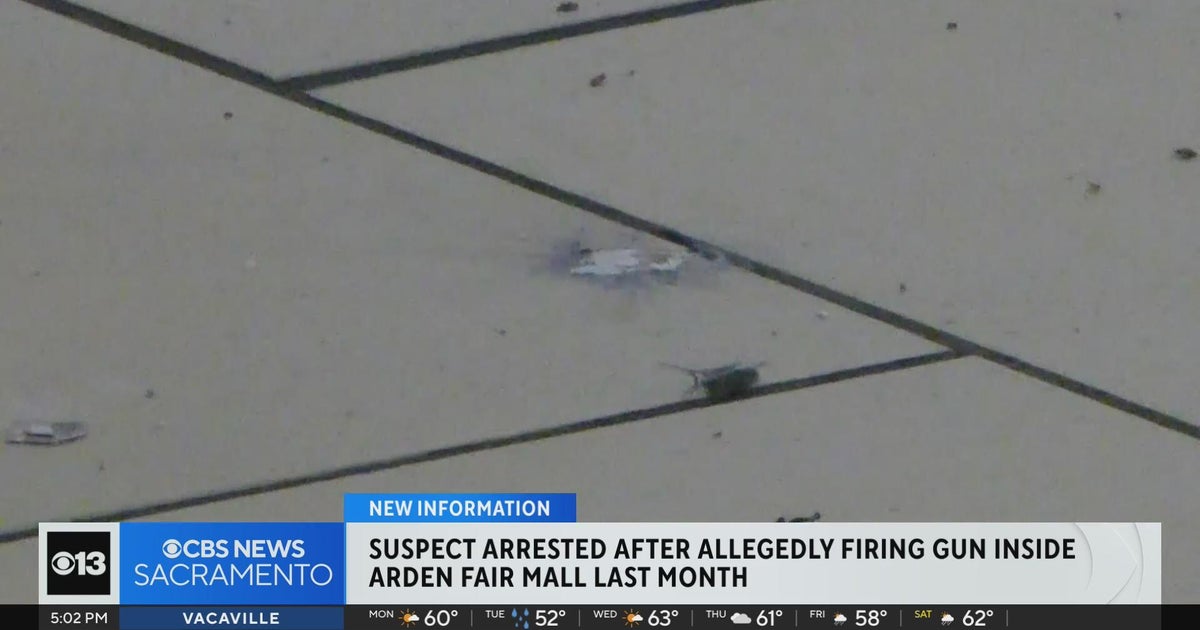 Suspect arrested in investigation into accidental discharge of gun at Arden Fair Mall