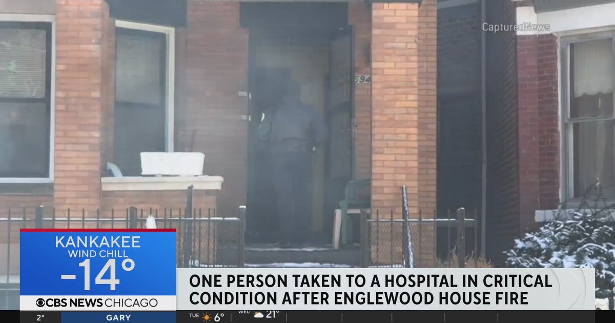 Person critically injured in Englewood house fire - CBS Chicago